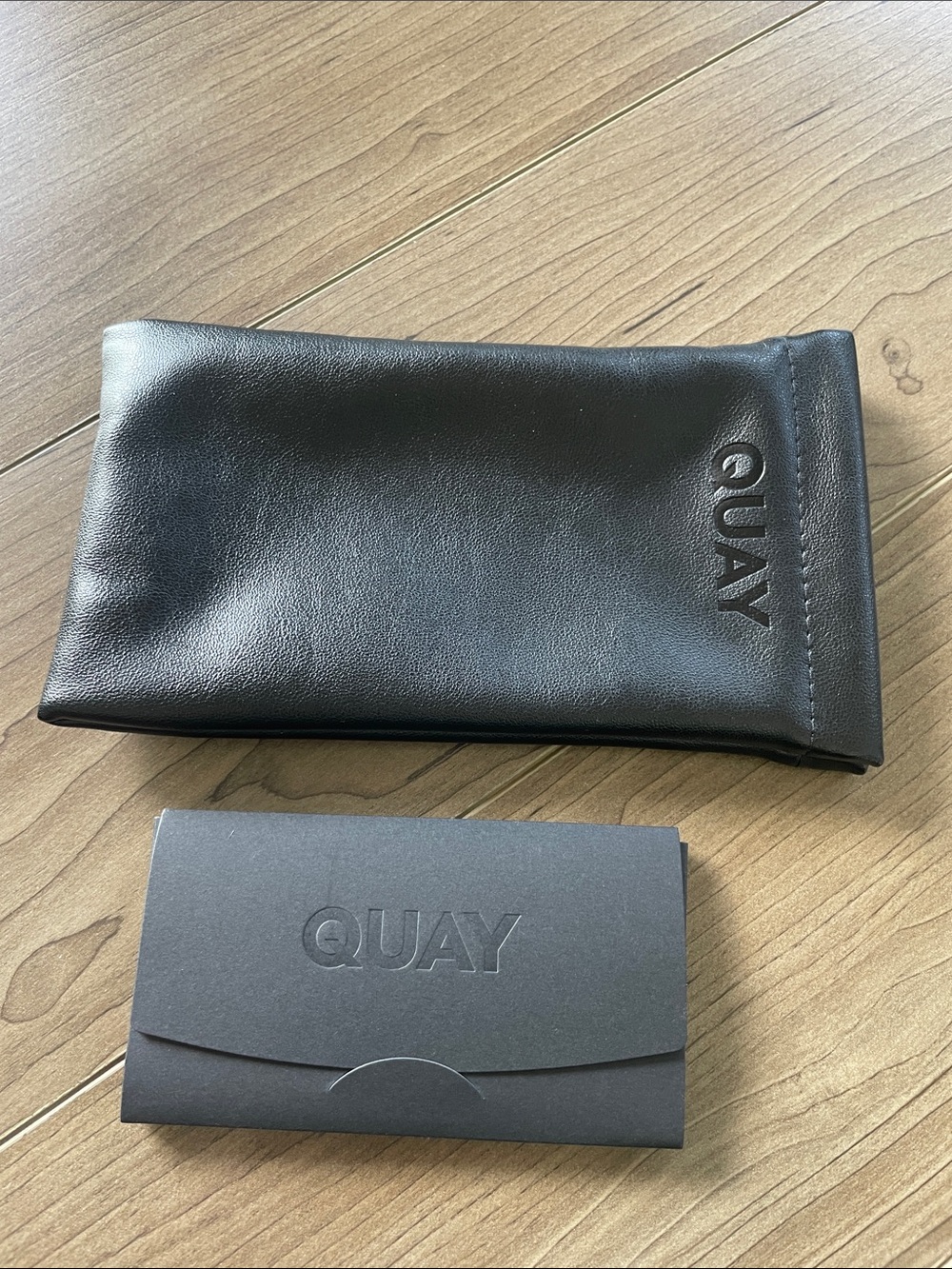 Quay Australia Black/Gold “Level Up”Square Sunglasses - Picture 5 of 6